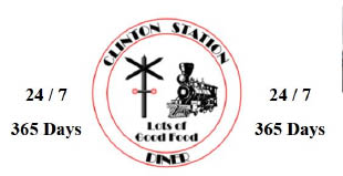 clinton station diner logo