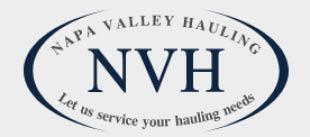napa valley hauling logo