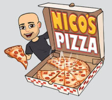 nico's pizza logo
