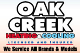 oak creek heating and cooling logo