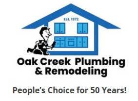 oak creek plumbing logo