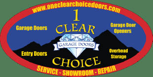 one clear choice garage doors - loveland logo