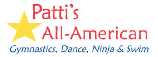 patti's all american gymnastics logo