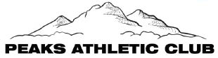 peaks athletic club (9.19) logo