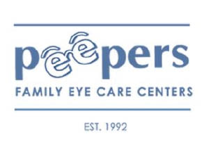 peepers family eye care- mt airy logo