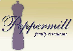 peppermill family restaurant logo