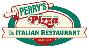 perry's pizza logo