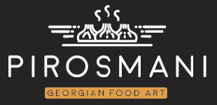 pirosmani georgian food art logo