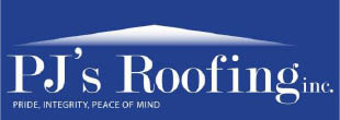 pj's roofing inc. logo