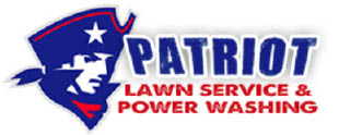 patriot lawn & power washing logo