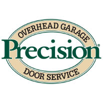 precision garage door service logo