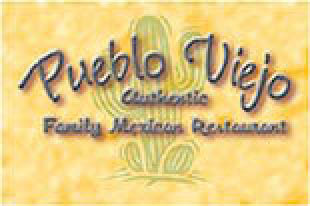 pueblo viejo authentic family mexican restaurant logo
