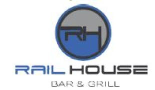 rail house bar & grill/gold rush logo