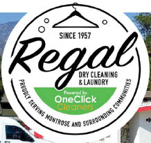 regal dry cleaning logo