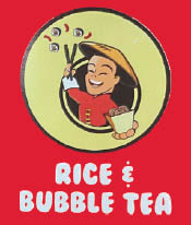 rice and bubble tea logo