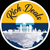 rich deals dispensary & vape logo