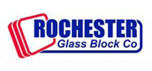 rochester glass block logo
