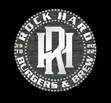 rock hard burgers & brew logo