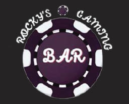 rocky's gaming bar logo