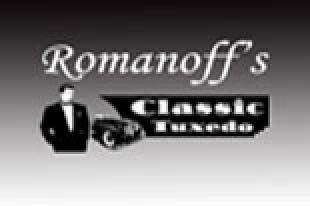 romanoff's classic tuxedo logo