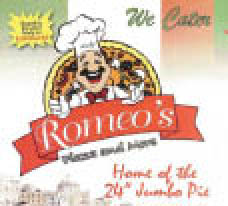 romeo's pizza and more logo