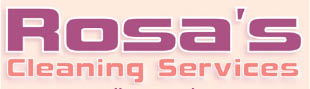 rosa's cleaning service logo