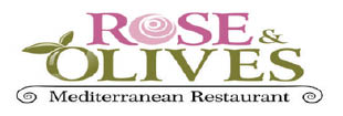 rose & olives mediterranean restaurant logo