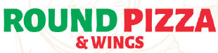 round pizza & wings logo