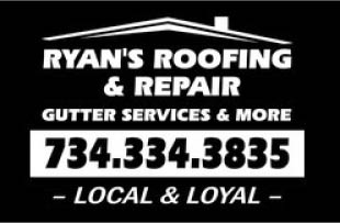 ryan's roofing & repair logo