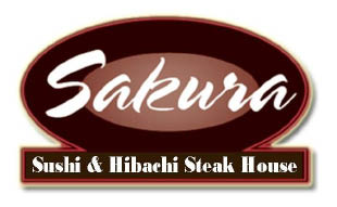 sakura sushi & hibachi steak house logo