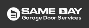 same day garage door services logo