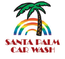 santa palm car wash**** logo