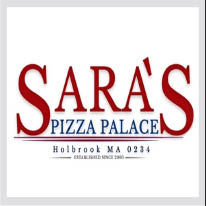 sara's pizza palace logo