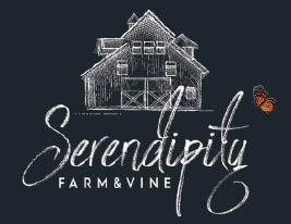 serendipity farm and vine logo