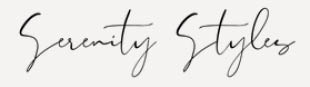 serenity styles photography logo