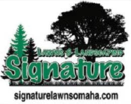 signature lawns & landscaping logo
