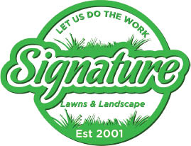 signature lawns & landscaping logo