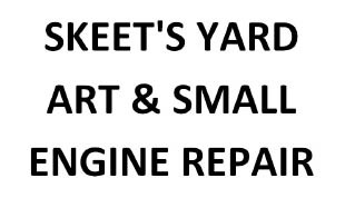 skeet's yard art & small engine repair logo