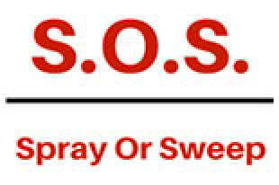 sos spray or sweep inc logo