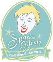 sparkle plenty professional cleaners logo