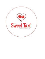sweet tart frozen yogurt cafe logo