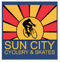sun city cyclery & skates logo