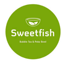 sweetfish bubble tea & poke bowl logo