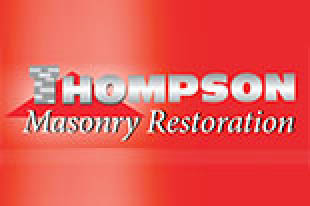 d.m. thompson chimney repair specialist logo