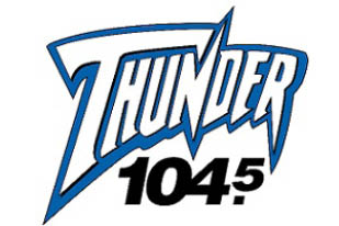 thunder 104.5 logo