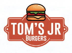 hometown marketing - tom's jr burgers logo