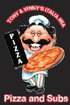 tony & vinny's italia mia logo