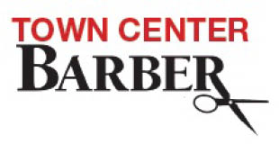 town center barber logo