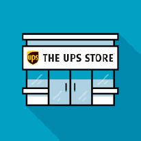 ups store 5460 logo