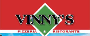 vinny's pizza/west caldwell logo